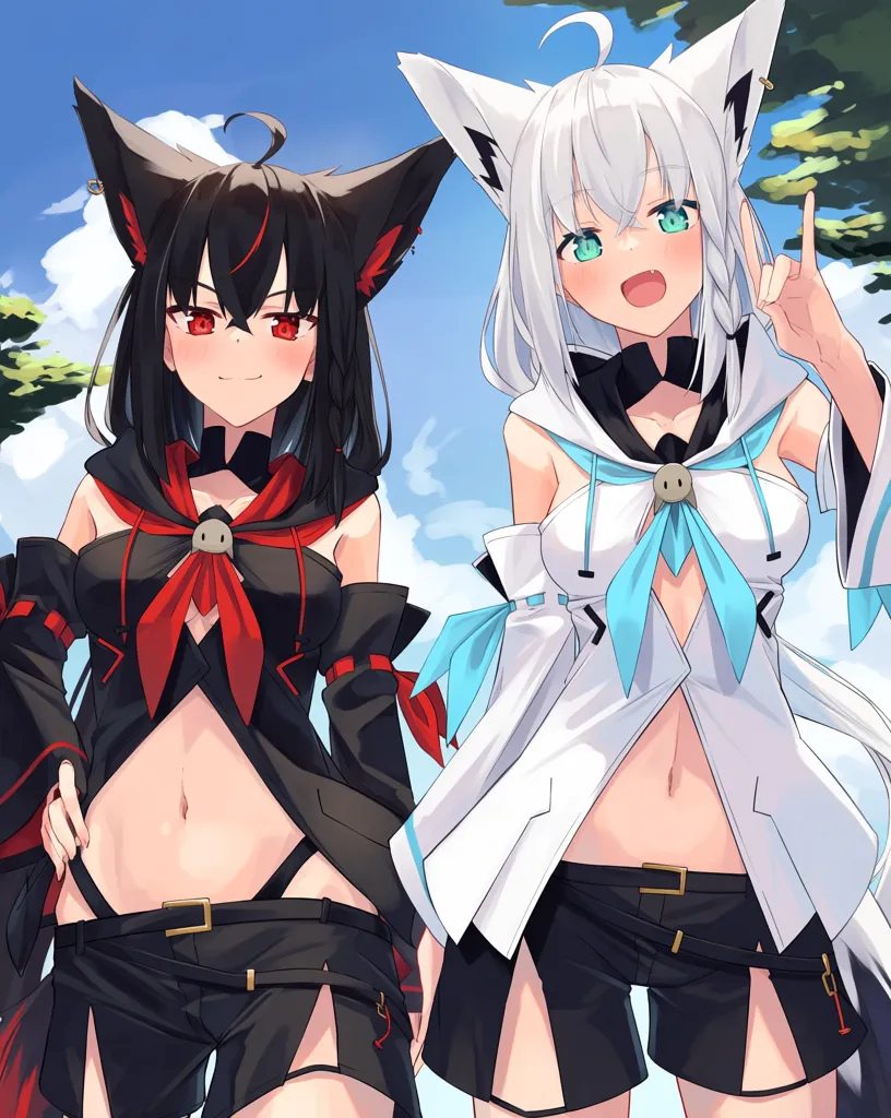 2人のキャラクターを生成する例